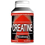 240 Creatine Capsules (850mg)par Novo-Energy