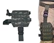 MOLLE Universal Drop Leg Panel Platform Holster-ACU