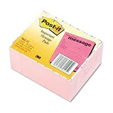 MMM7662 PAD,POSTIT,TEL MSG,PNK,12