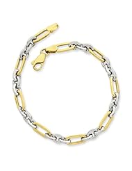 14k Yellow Gold Fancy Link Bracelet