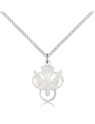 Sterling Silver Holy Spirit Pendant