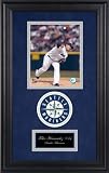 Feliz Hernandez Seattle Mariners Deluxe Framed Unsigned 8x10 Photograph with Plate
