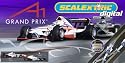 Scalextric 1:32 Slot Car A1 Grand Prix Digital Race Track Set - Team UK vs. Team France