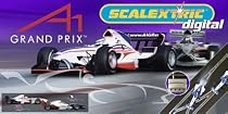 Scalextric 1:32 Slot Car A1 Grand Prix Digital Race Track Set - Team UK vs. Team France