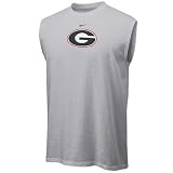 Nike Georgia Bulldogs Ash Team Logo Sleeveless T-shirt