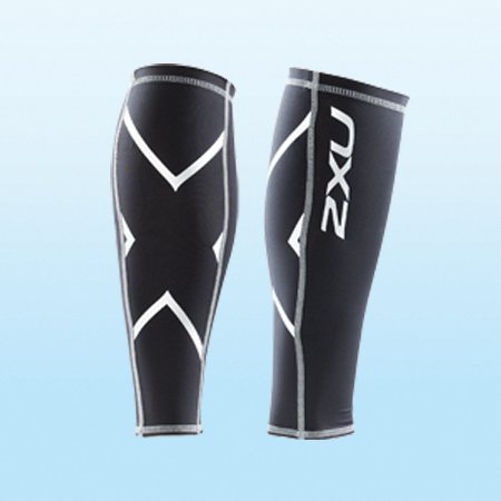 2XU ツー・タイムズ・ユー コンプレッション カーフガード ブラック UA1244b