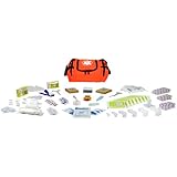 Dixie Ems Dixiegear First Responder Stocked Trauma First Aid Kit, Orange