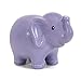 Child to Cherish Large Stitched Elephant Bank, Lavender