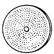 Dico Prod. Corp. 52740-6 Spiral Sewed Buffing Wheel 1/4"