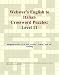 Book Webster's English to Italian Crossword Puzzles: Level 11