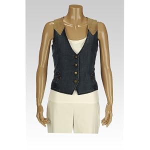 Denim Frontier Vest by Ladies' Denim Vests