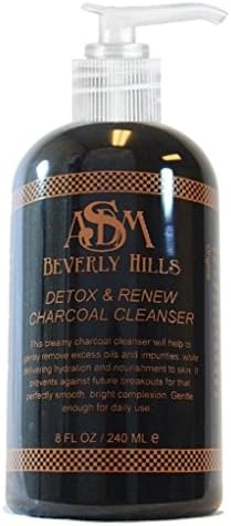 Charcoal Cleanser Pore minimizer blackhead activated charcoal cream cleanser 8oz