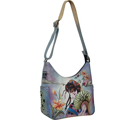Anuschka Hobo with Side Pockets-American Geisha Anuschka Hobo with Side Pockets-American Geisha