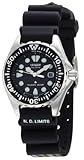 Citizen Women's EP6000-07H Eco-Drive Professional Diver Black Rubber Strap Watch