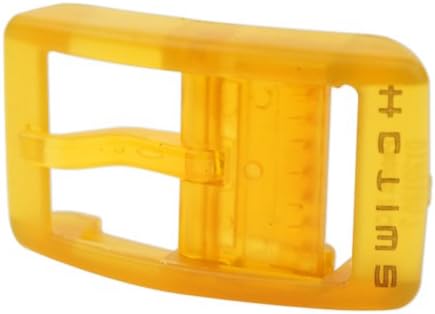 Switch Belts Starburst Interchangeable Yellow Belt Buckle