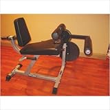 Leg Extension / Curl Machine in Pewter