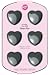 Wilton 6-Cavity Nonstick Heart Mini Cake Pan