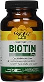 UPC 015794065081 product image for Biotin High Potency 10 mg 120 Veg Caps | upcitemdb.com