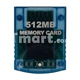 512MB Memory Card for Nintendo Wii Blue