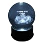 Tampa Bay Buccaneers Raymond James Stadium Laser-Etched Musical Lit Crystal Ball
