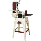 JET 708599K JSG-6DCK 6-Inch 12-Inch 1-1 2 Horsepower Open Stand Belt Disc Sander, 115-Volt 1 Phase