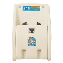Bobrick KB102-00 Koala Kare High Density Polyethylene Wall Mounted Child Protection Seat, Cream Finish, 12-1/4" Width x 18-3/4" Height