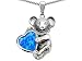 2.00 cttw 14K White Gold Plated 925 Sterling title=