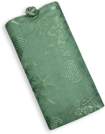 Silk Eyeglass Pouch (Mint)