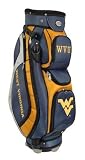 Team Effort NCAA Lettermans Club II Cooler Golf Cart Bag (West Virginia)