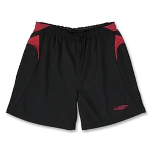 Umbro Forest Soccer Shorts (Blk/Red)