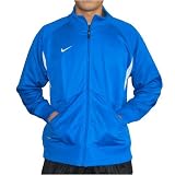 Nike Mens Swoosh High quality DRI-FIT - Blue Athletic Football Track Jacket Coat by Nike