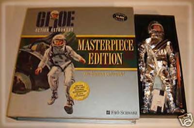GI JOE Masterpiece Edition ACTION ASTRONAUT with Book African American-image