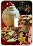 Light Switchplate Cover - Single Toggle - Metal-Designer Switch Plate: Christmas - Xmas - (SCSXM-019)