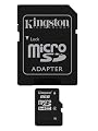 Kingston 8 GB microSDHC Class 4 Flash Memory Card SDC4/8GB