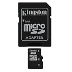SAVE $18.66 - Kingston 8 GB microSDHC Class 4 Flash Memory Card SDC4/8GB $20.33