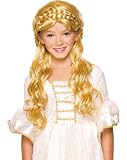 Long Blonde Princess Wig Braid on Top