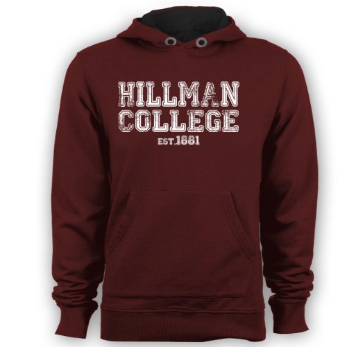 Hillman College Mens Pullover Hoodie