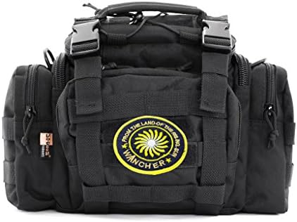 WANCHER West &amp; not to interfere with the fixed traveling on the movement in the shoulder bag waist belt VTCwb09BK