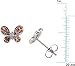 14 karat white-gold Genuine Pink Sapphire & title=
