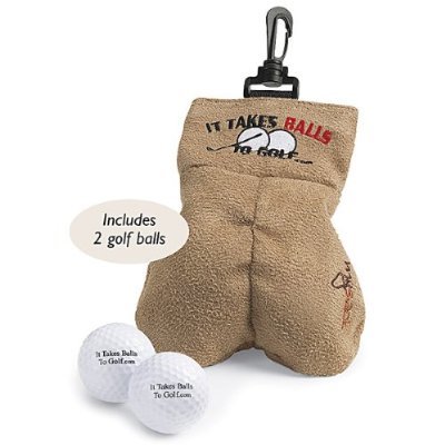 MySack Golf Ball Bag With Two Golf Balls