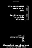 Vocabularies of Public Life