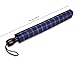 Plemo Classic Blue Automatic Folding Travel Umbrella 46 Inch Diameter, Blue
