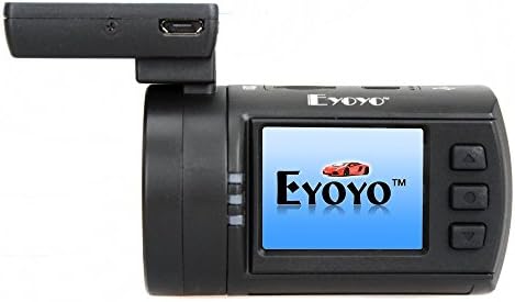 Eyoyo Mini 0806 Dashcam Camcorder Car DVR Full Hd | | Ambarella A7la50+ov4689 Sensor | 135 Degree Wide Angle Lens | Truck Model Keychain (0806 with CPL Filter)