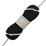 41cMOKiUtAL. SL160  eForcity Black Headset Smart Wrap for iPods, Mp3 players, CD players, Portable DVD players, any device with earphones