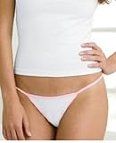 Ladies Thong Pant G String with Contrasting Trim