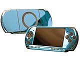 PlayStation Portable 2000 (PSP-Slim) Skin - NEW - SKY CHROME MIRROR system  ....