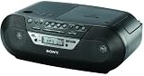 Sony ZSRS09CPB Radiorekorder (MP3/CD-Player, USB, Fernbedienung) schwarz