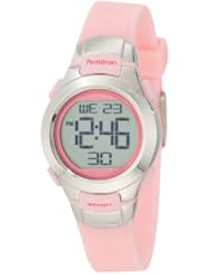 Armitron Womens 45/7012PNK Chronograph Pink Digital Watch