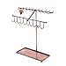 MyGift 15 inch Metal 30-Hook Necklace Bracelet Storage Organizer Jewelry Tree Hanger Display Rack
