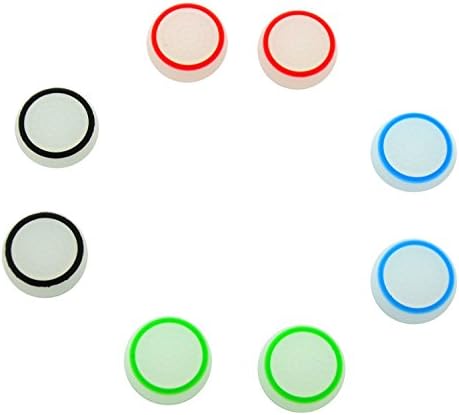 Replacement Silicone Analog Controller Joystick Thumb Stick Grip Caps Protect Cover for PS3 / PS4 / Xbox 360 / Xbox One Game Accessories Replacement Parts White